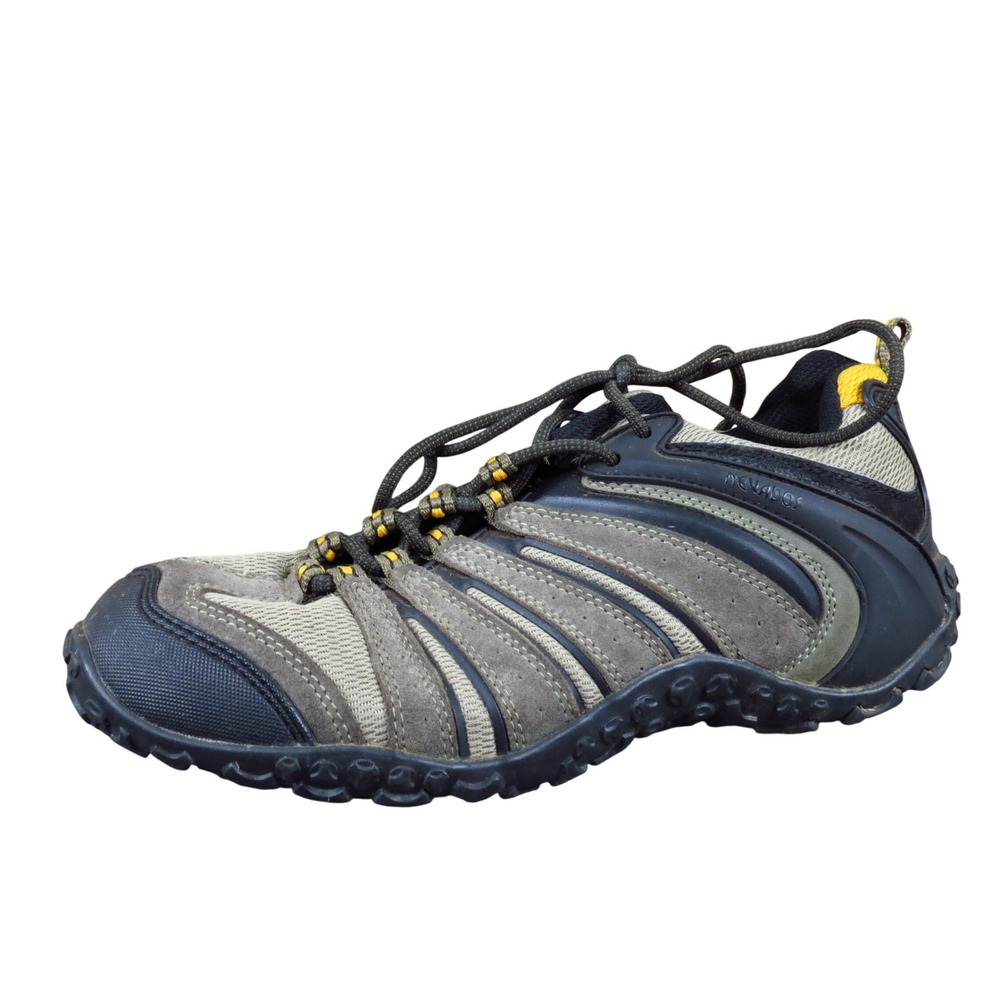 Nevados‎ V4093MGXY Mens Hiking Shoes Size 9 Trail Outdoor Brown Black Yellow